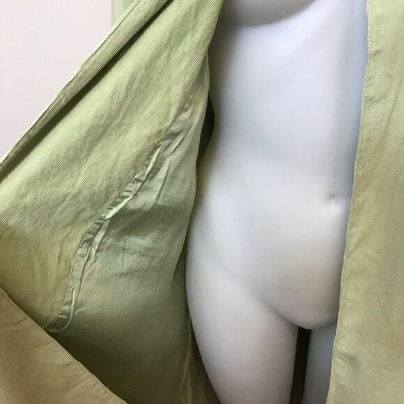 April Cornell Corduroy Duster Prairie One-Button Small Pocket Lined - Picture 8 of 13